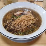 Mugen Shokudou - 黒しょうゆラーメン大（麺）
