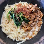 自家製麺 手もみラーメン 来楽軒 - 汁なし担々麺