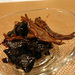 レンゲ - 25年9月　キクラゲ・キンシンサイ・干しエビ　ラーホージャン