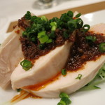 レンゲ - 25年9月　タパス3種　四川風よだれ鶏