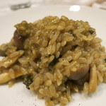 レンゲ - 25年9月　黒鮑肝のリゾット