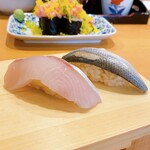 Sushi To Kushi To Watakushi - 小肌、カンパチ