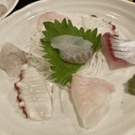 一品料理 六一 - 刺身盛合せ