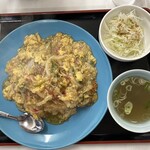 Chu - 中華風カツ丼セット