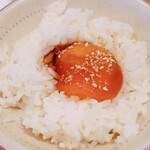ヒシミツ醤油 - ヒシミツ醤油漬け卵かけごはん（少なめ）