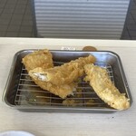 天ぷら　えびす食堂 - 横は鶏天