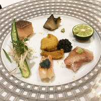 三田牛竈炭火焼 ウェスタ - 盛り合わせ