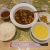 大黒天 - 料理写真:麻婆豆腐858円税込とご飯セット(中)220円税込