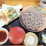 そば 永盛 - とろろ(冷) 750円
            ちくわの磯辺揚げ 200円