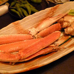 sakuraga-den - 「ズワイ蟹のオーブン焼き」です。
                      