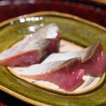 日本料理 幸庵 - 関サバの〆鯖