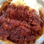 わらじとんかつアップ(味噌ダレ)