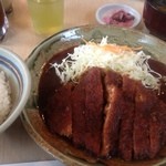 名古屋名物 みそかつ 矢場とん - ロースとんかつ定食(味噌ダレ)