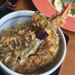 相模屋 - ミニ天丼あわせ膳　ミニ天丼