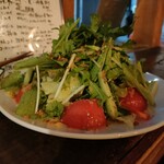 シュウマイルンバ - 香菜とトマトのクミンサラダ¥