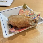 天神 NUMBERSHOT - 手羽先の一夜干し（系列店の食堂ぎんみ・福岡市中央区西中洲でも食せます）