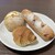 くまぱん - 料理写真:パンオレザン、黒ゴマとクリームチーズ、ダマンドロール