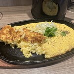 信州中華蕎麦 雷鳥 - 鉄板チャーハン