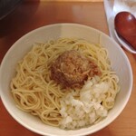 Sagamihara 欅 - いつもの替え玉　　魚介醤油　単品で完成されてる(ﾟωﾟ)