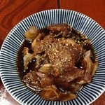 なか川 - 昨日食べきれないなかった刺身の漬。