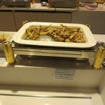 レストラン サントリーニ - 唐揚げはハタハタです。カラッと揚がっています。