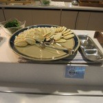 レストラン サントリーニ - 仙台からなのでかまぼこもあり。