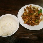 辣香坊 - 熘三様、白飯(大)