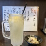 Oo Toraya - シャリ金ハイボール梅レモン（450円＋税）