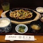 磯料理　舟小屋 - 海賊焼定食