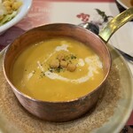南海グリル - 美味しいコーンスープ