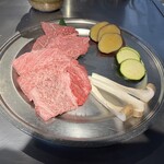 南海グリル - 味比べのお肉と焼き野菜