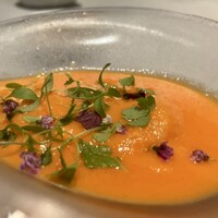 リストランテ・ホンダ - ガスパッチョの冷製カッペリーニ