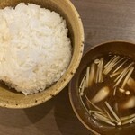 Resutoran Kouma - ハンバーグ焼ランチはお味噌汁付