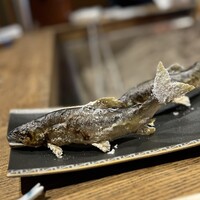 柳家 - 天然鮎の塩焼き
