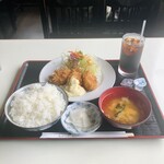 レストラン香取 - カニクリームコロッケ定食 R5.5.20