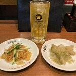 陳麻家 - ジャスミンハイ　くらげの冷菜　ザーサイ
