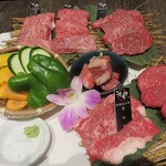 本場特選近江牛 焼肉 すき焼き 池もと - 一夜天下盛り