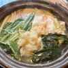 Ajino Mingei - 餅に海老、卵。これぞ鍋焼きうどん。