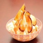 Coraku - おイモなアイスキャラメルソースかけ　400円