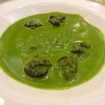 ベル･エポック - グルヌイユのラビオリをエスカルゴスープへ