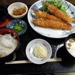 海陽亭 - 大海老フライ定食