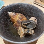 寿司 あつや - 貝の煮物