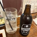 赤羽 もつ焼のんき - ホッピー白