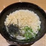 茶屋美食千歳 - たぬきうどん