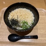 茶屋美食千歳 - たぬきうどん