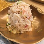 北野坂 木下 - 毛蟹の一品