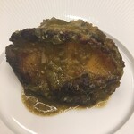 北野坂 木下 - 鮑のソテー　肝ソース