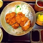 洋食屋 カーネリアン - ビッグチキンカツ定食１，１９０円