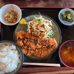 とんかつ あき - 上かつ定食