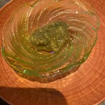 酒菜 田の神 - 牡蠣の塩辛　これ磯の香りがたまらない